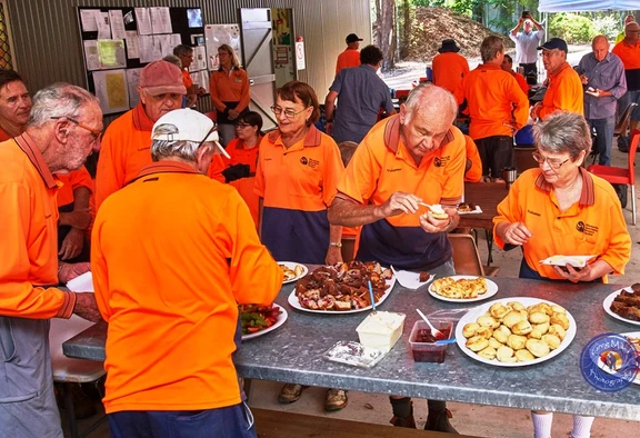 Sunshine Coast Council shows their appreciation for the Friends by hosting a Tuesday morning tea.