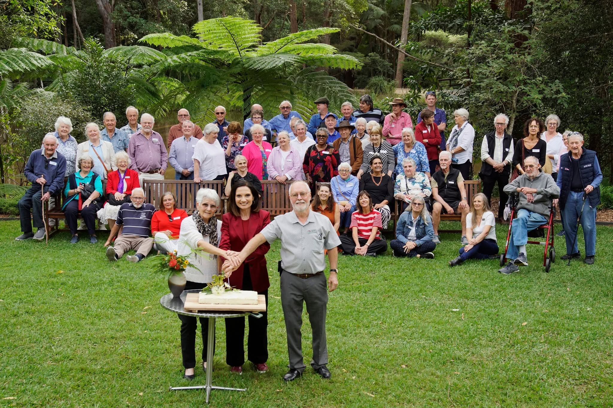 30th anniversary in the Maroochy Botanic Gardens